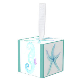 Adorno Cúbico Bajo el mar