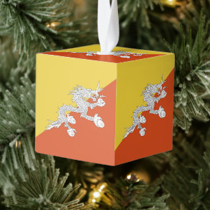 Adorno Cúbico Bandera de Butano