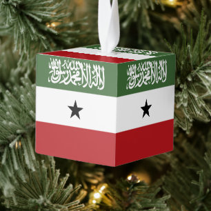 Adorno Cúbico Bandera de Somaliland