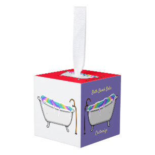 Adorno Cúbico Bath Bomba Babe Thunder_Cove