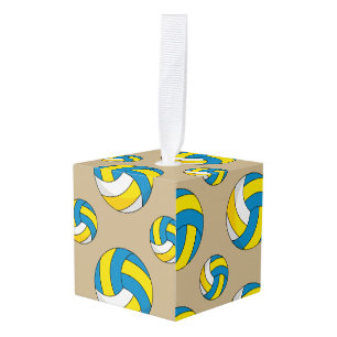 Adorno Cúbico Bola de voleibol personalizado