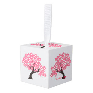 Adorno Cúbico Cerezo sakura japonés florece Thunder_Cove