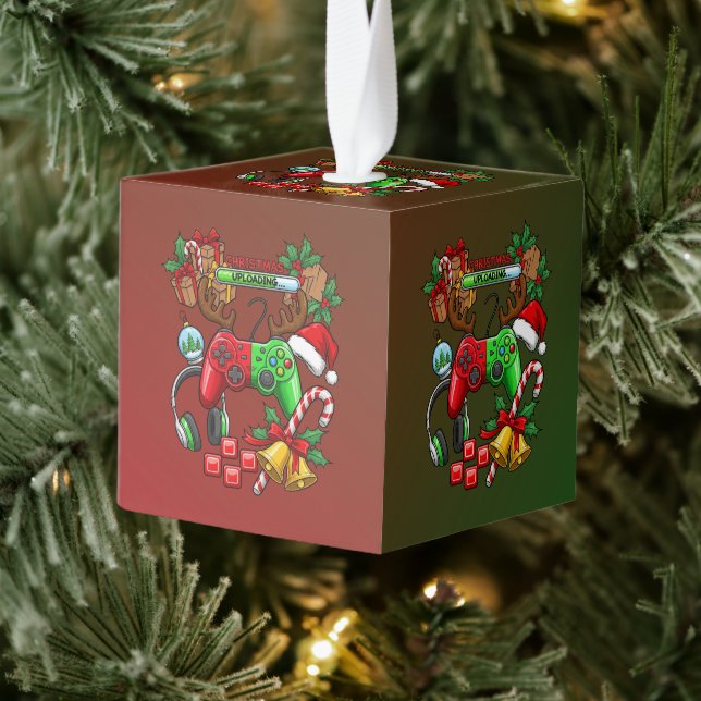 Adorno Cúbico Christmas (Árbol)