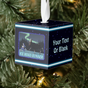 Adorno Cúbico Correcaminos del Hielo