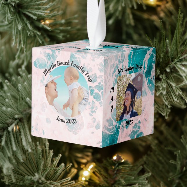 Adorno Cúbico Crear su propia madera (Árbol)