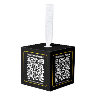 Adorno Cúbico Crear un código QR comercial digitalizable instant