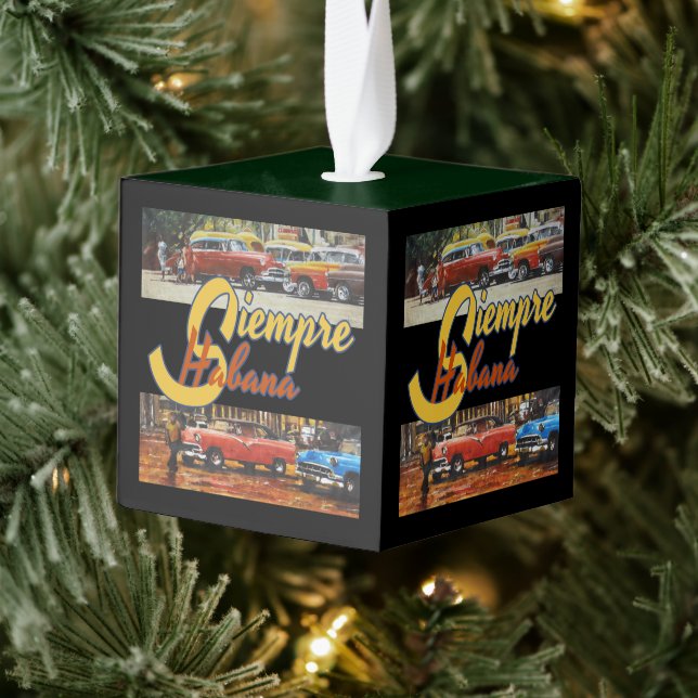 Adorno Cúbico Cuba de La Habana - Siempre La Habana (Árbol)