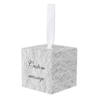 Adorno Cúbico Cubo de azúcar blanco
