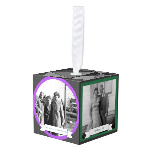 Adorno Cúbico Cubo fotográfico Ornament HAMbyWG