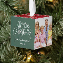 Cuta tres fotos Feliz Navidad