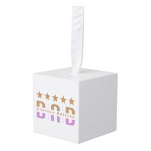 Adorno Cúbico Dad Limited Edition