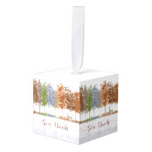 Dales gracias árboles de Acción de Gracias y cierv