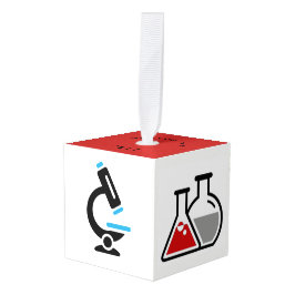 Adorno Cúbico Diseño de cubos de diseño de ciencias