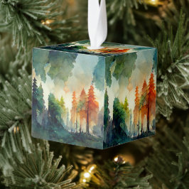Adorno Cúbico El bosque (naturaleza)