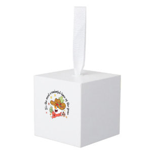 Adorno Cúbico El Oeste Es El Vino Más Maravilloso Hombre De Niev