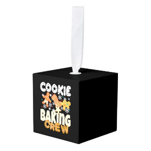 Adorno Cúbico Equipo de Baker de Cookie Baking Crew Auténticos N