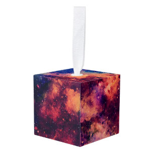 Adorno Cúbico Espacio Ultraterrestre, Hombres Mujeres y Niños, 