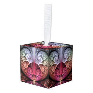 Adorno Cúbico Fantasía irreal abstracta arte fractal