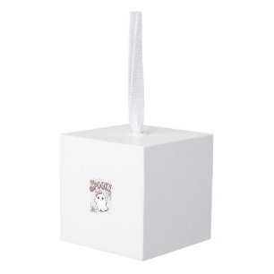 Adorno Cúbico Fantasma Lindo Espeluznante Diseño de Camiseta Vin