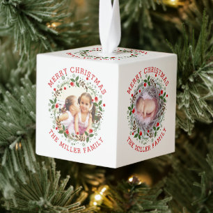 Adorno Cúbico Festividad de la muerte de los Ríos, floridas fest