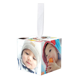 Adorno Cúbico Foto personalizado