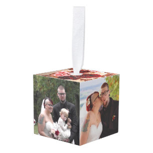 Adorno Cúbico Fotos Bodas personalizadas Keepsake