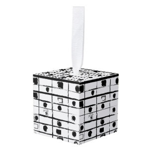 Adorno Cúbico geométrico abstracto