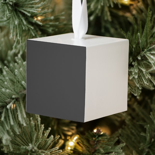 Adorno Cúbico Gracioso Feliz Regalos de Árboles Pequeños Camping (Árbol)