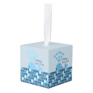 Adorno Cúbico I Whaley Love You