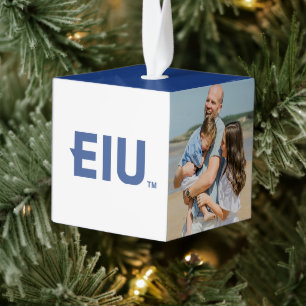 Adorno Cúbico Letra de bloque EIU