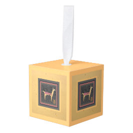 Adorno Cúbico Llama Llama Llama Llama, Llama! Whimsical