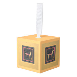 Adorno Cúbico Llama Llama Llama Llama, Llama! Whimsical