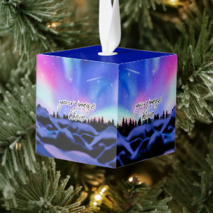 Adorno Cúbico Luces de ensueño