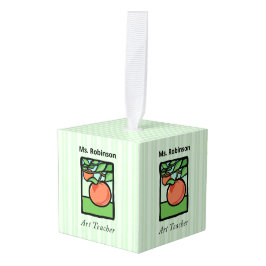 Adorno Cúbico Maestra de Arte Gracias, Apple