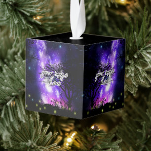 Adorno Cúbico Magia Vía Láctea