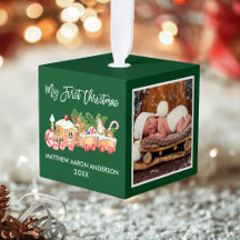 Mi primera foto verde del tren Gingerbread de Navi