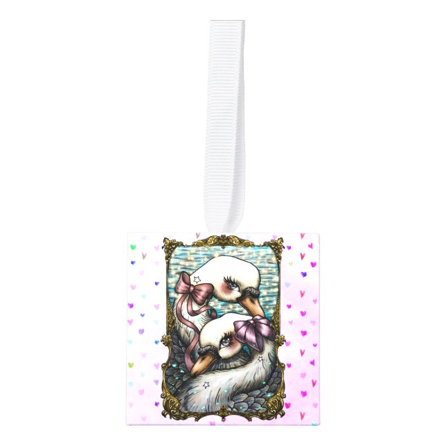 Adorno Cúbico Mona Pastel (Anverso)