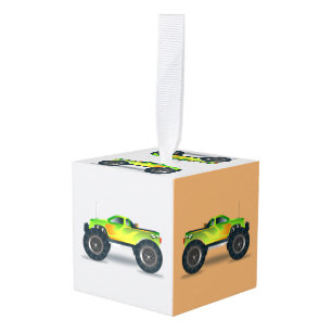 Adorno Cúbico Monster Truck Thunder_Cove