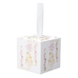 Adorno Cúbico mr y mrs