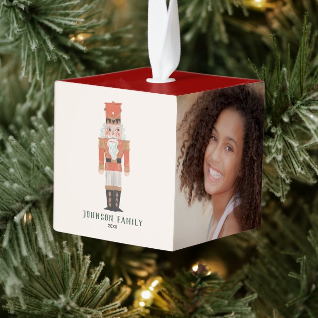 Adorno Cúbico Navidades burdos (Árbol)