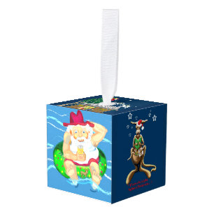 Adorno Cúbico Navidades de Australia