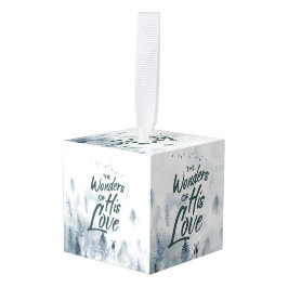 Adorno Cúbico Navidades Maravillas religiosas de sus bendiciones