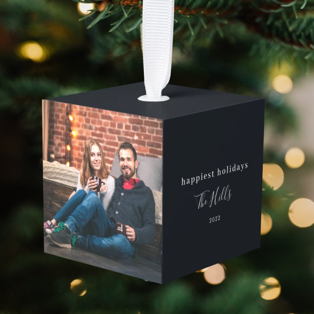 Adorno Cúbico Navidades modernos | Foto de pareja de estilo mini (Subido por el creador)