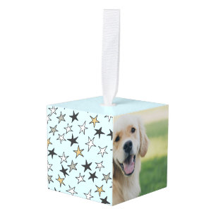 Adorno Cúbico Navidades personalizados ladran a perro tema