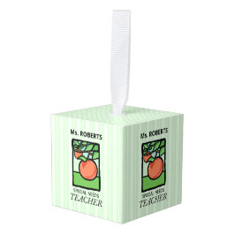 Adorno Cúbico Necesidades Especiales Profesor Gracias, Apple