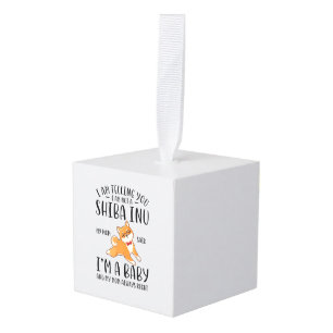 Adorno Cúbico No soy un chiíta, sí, mi mamá dijo que era un bebé