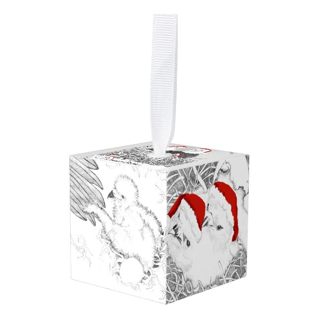 Adorno Cúbico Página de inicio del Cubo Ornament Eagles Harriet  (Anverso en perspectiva)