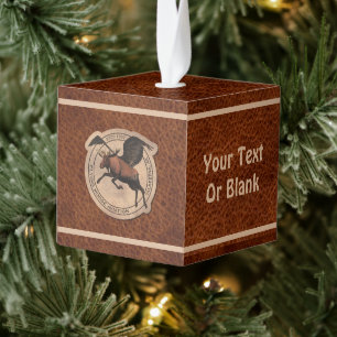 Adorno Cúbico Parche de Aviación de Moose Volador