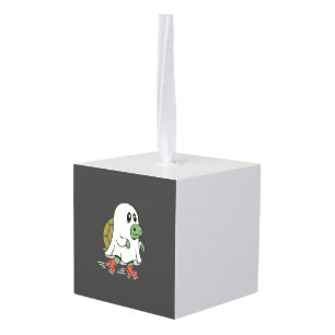 Adorno Cúbico Patines De Rodillos De Tortuga Fantasma Diseño De 