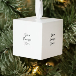 Adorno Cúbico Personalizado